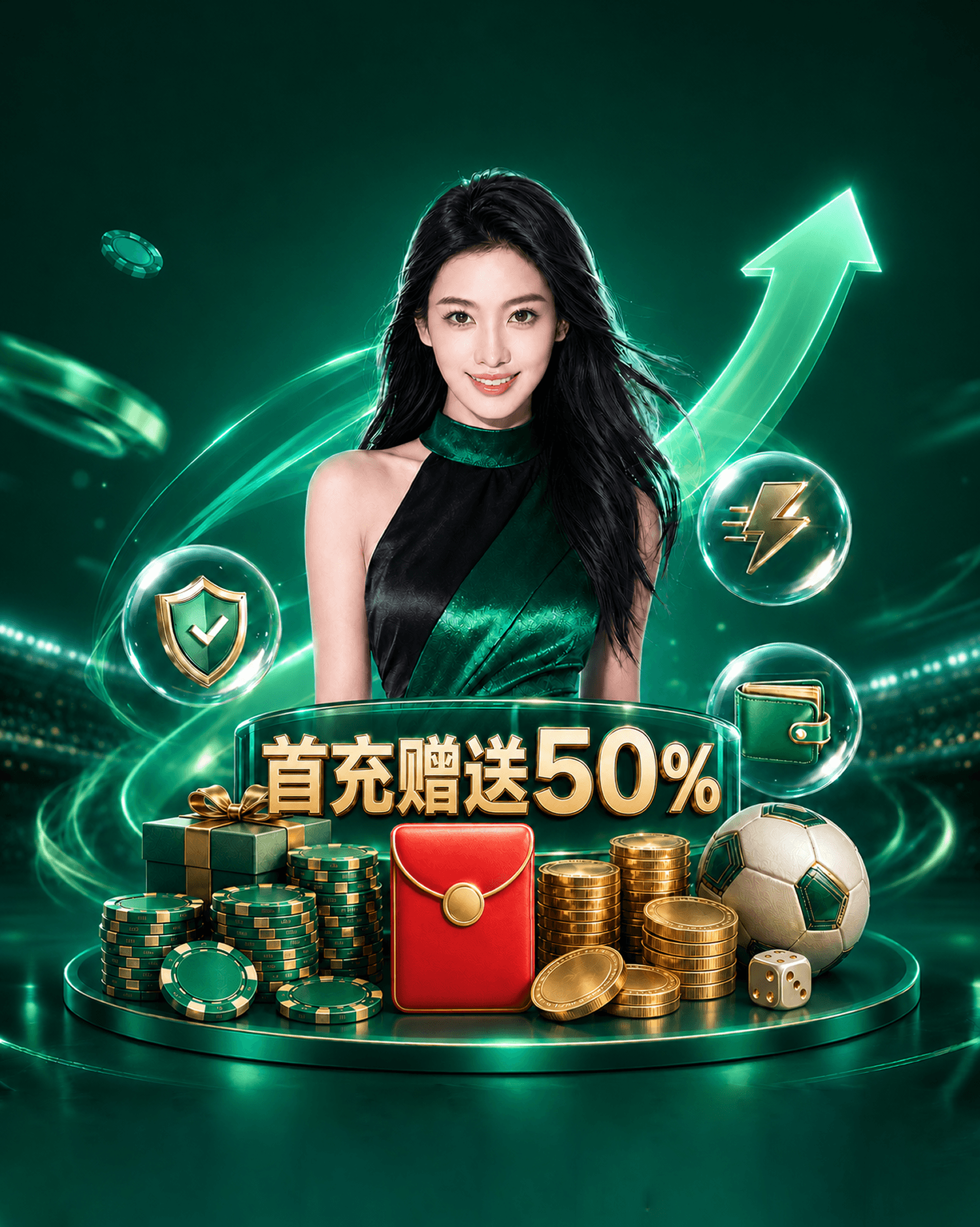 首充赠送50%